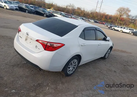 2018 Toyota Corolla Le из США, поврежденный, VIN 5YFBURHE9JP756595